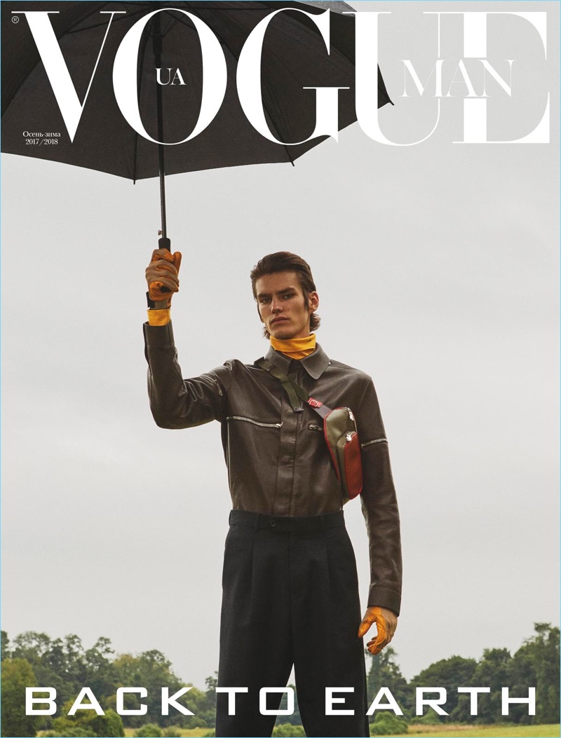 Elias de Poot 2017 Vogue Man Ukraine Cover Photo Shoot 001
