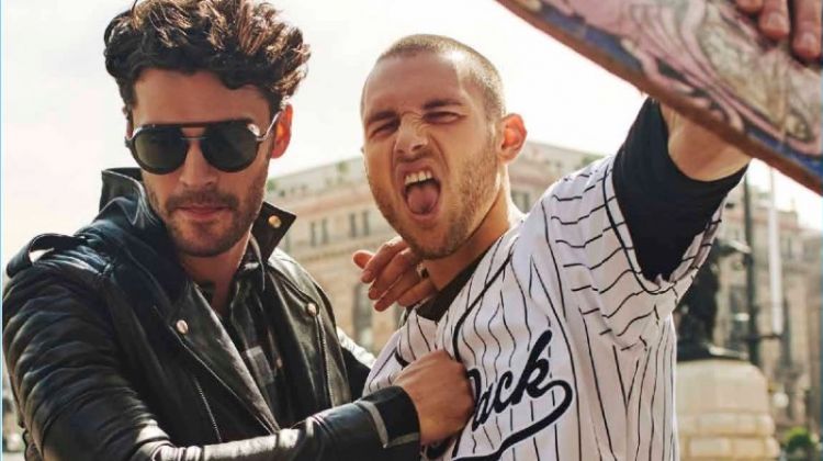 Corey Saucier & Ryan Allan Rock Street Style for Esquire Latin America