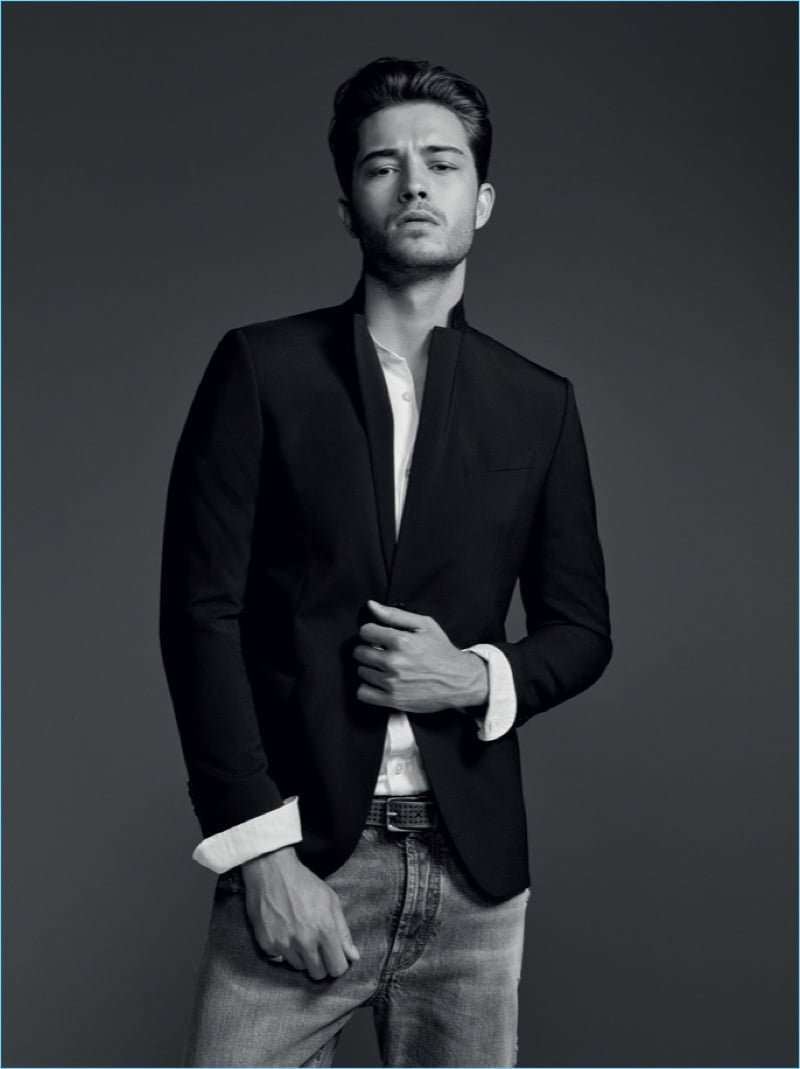 Francisco Lachowski Liu Jo Uomo Fall Winter 2017 Campaign