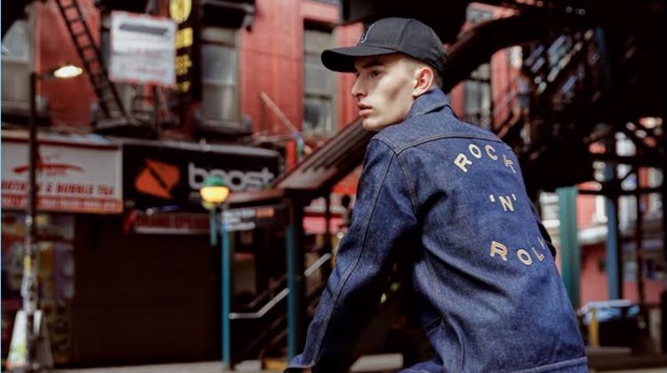 The Man Wears Denim: Frank Nadolny for Elle Men China