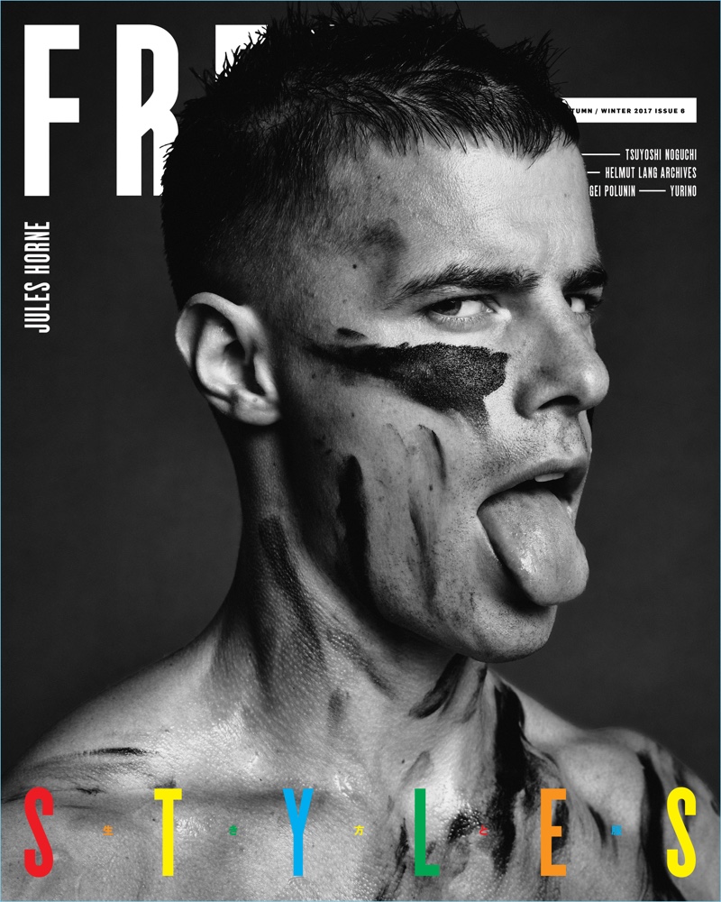 Jules Horn covers Free magazine.