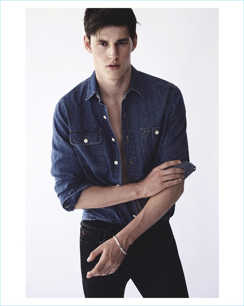 Good Jeans: Julian Schneyder + More Model Denim for GQ Australia