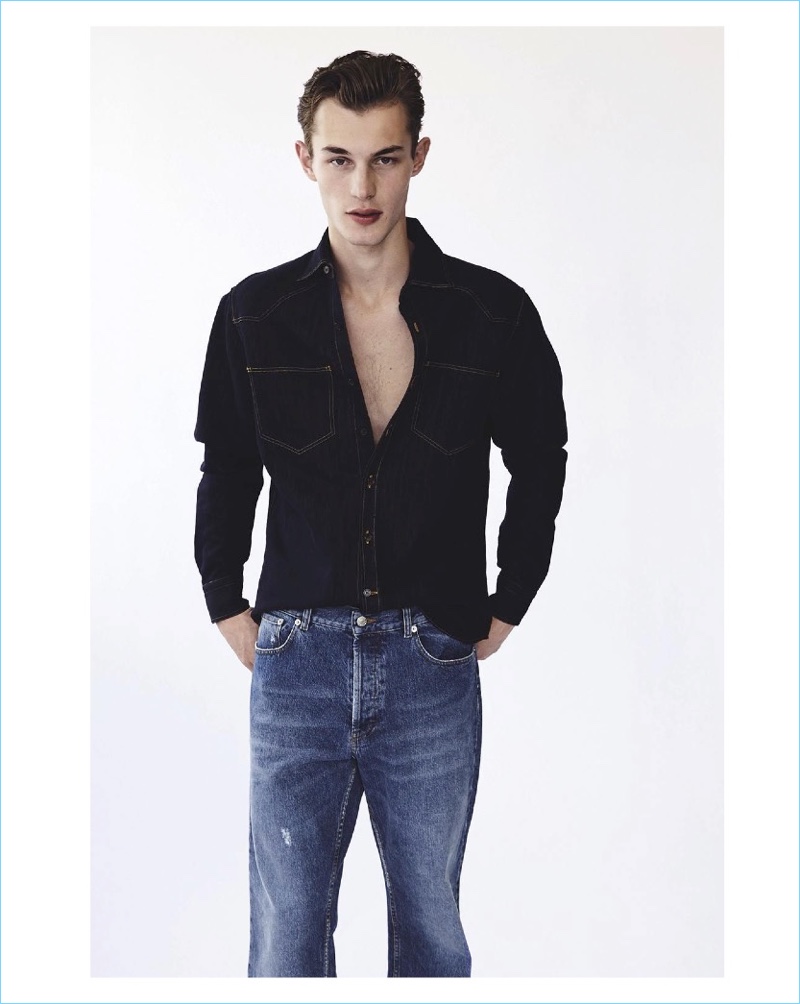 Good Jeans: Julian Schneyder + More Model Denim for GQ Australia