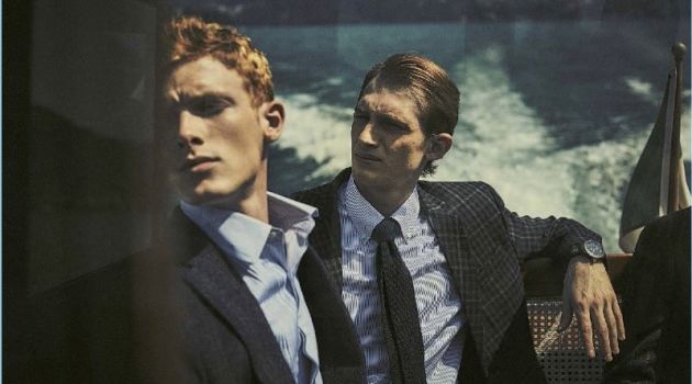 Guy Aroch Photographs Redhead Models for GQ Italia Guy Aroch Photographs Redhead Models for GQ Italia