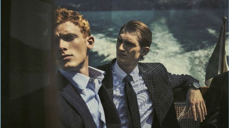 Guy Aroch Photographs Redhead Models for GQ Italia