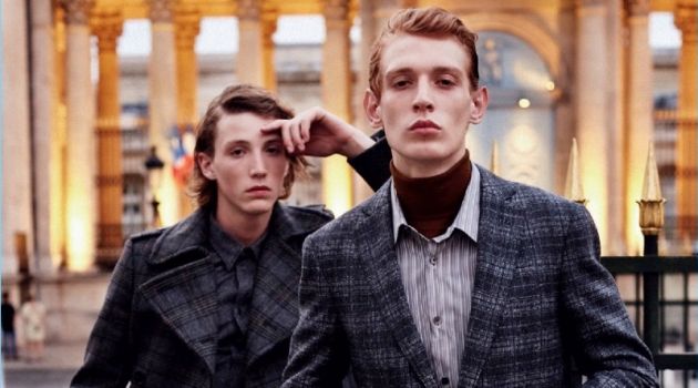 GQ Russia Takes to Paris for Fall Story GQ Russia Takes to Paris for Fall Story