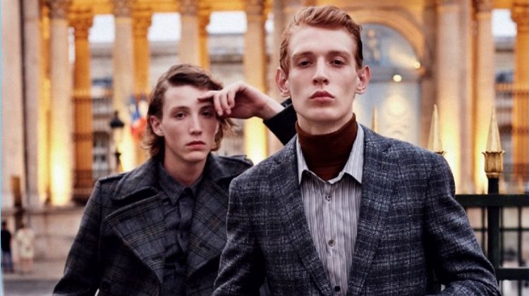GQ Russia Takes to Paris for Fall Story