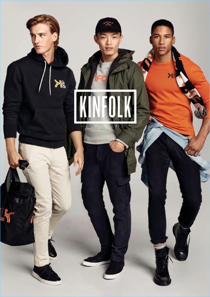 Street style reigns with comfortable everyday looks from Kinfolk's Gap collaboration.