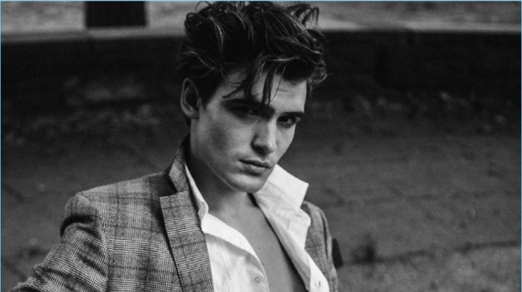 Fair & Square: Garrett Taber Dons Glen Plaid Suits for Da Man
