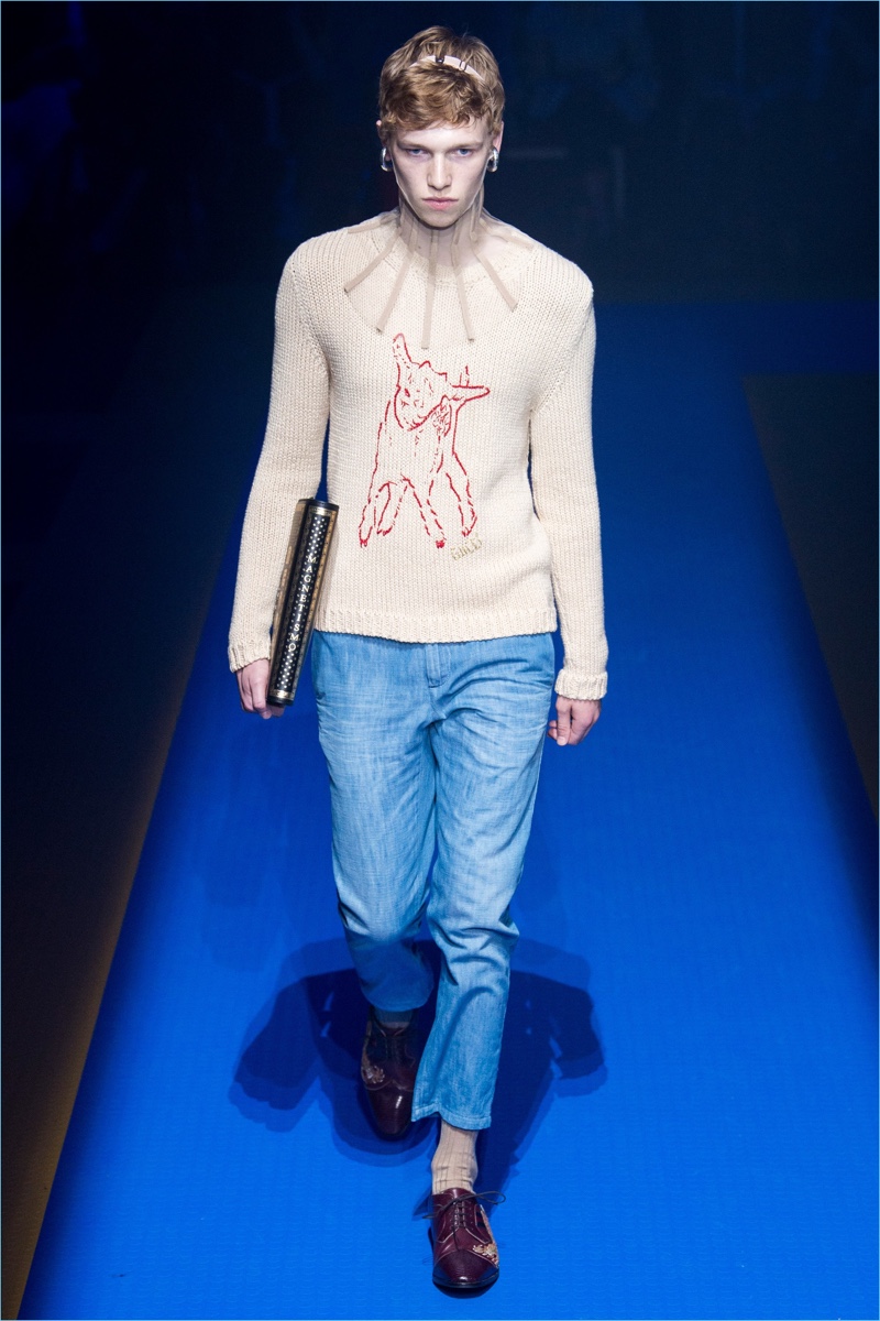 Gucci Spring Summer 2018 Mens Runway Collection 007