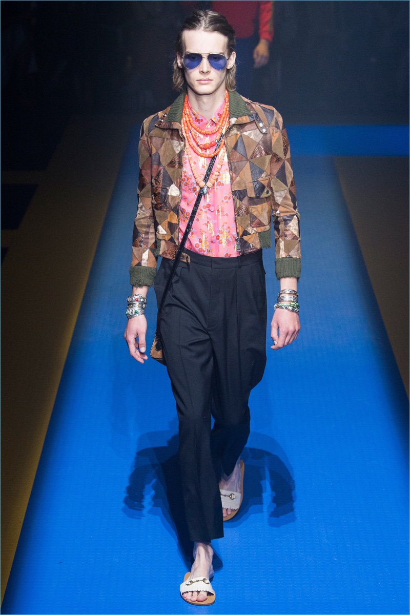 Gucci Spring Summer 2018 Mens Runway Collection 014