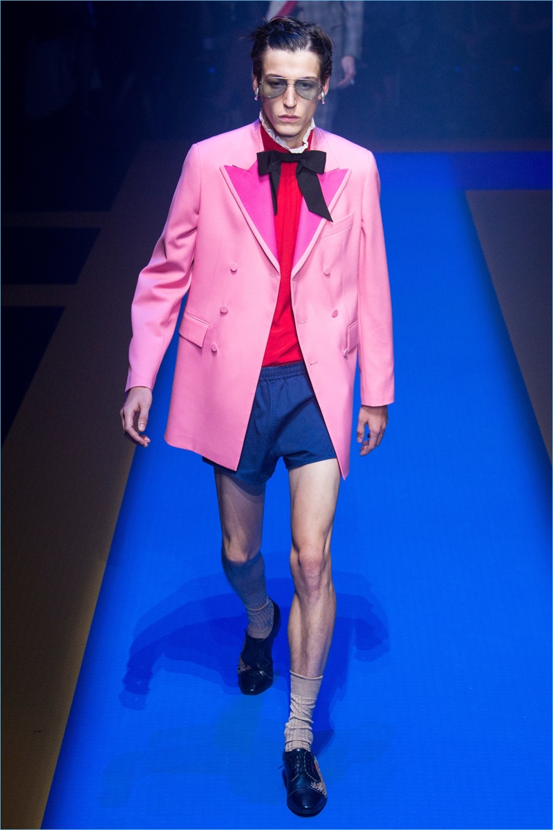 Gucci Spring/Summer 2018 Men's Runway Collection