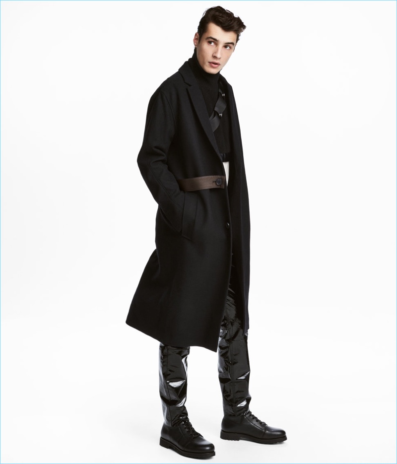 H&M Studio Long Wool-Blend Coat