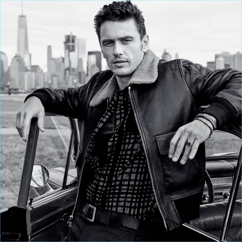 James Franco stars in Coach's fragrance campaign.