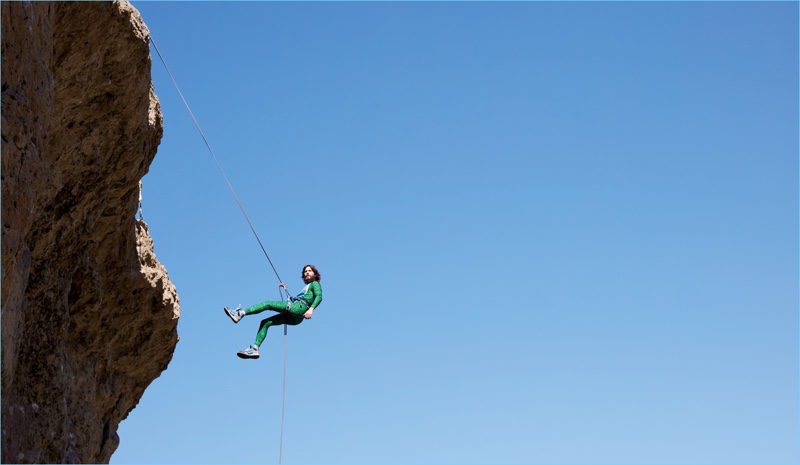 Adventurous at heart, Jared Leto rocks a Gucci jumpsuit.