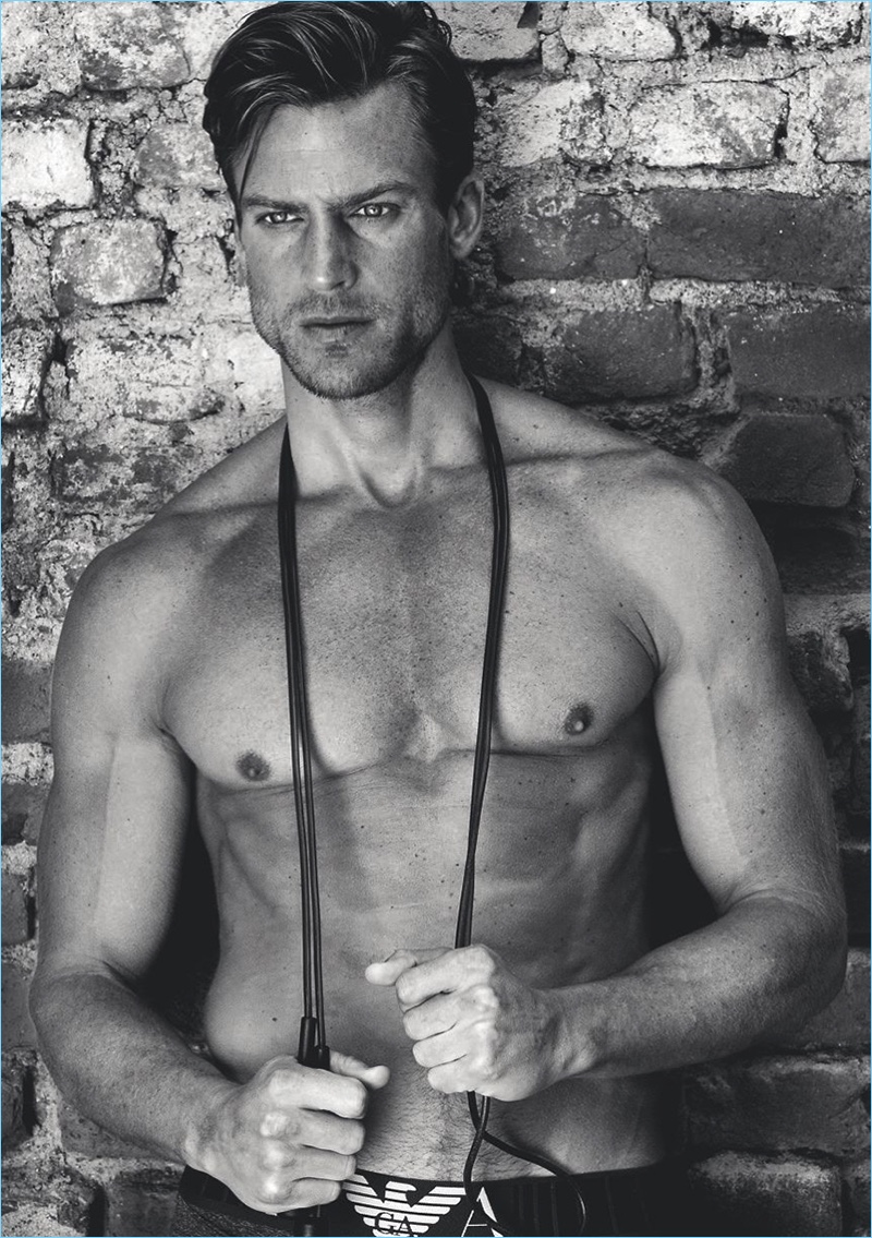 Jason Morgan is Ripped for Men's Health Romania Cover Shoot
