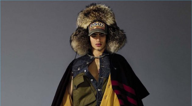 Masquerade: Jhonattan Burjack Sports Dsquared2 for L'Uomo Vogue