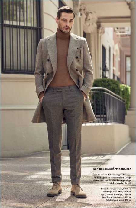 Julien Hedquist Models 10 Smart Fall Looks for King Magazine – The ...