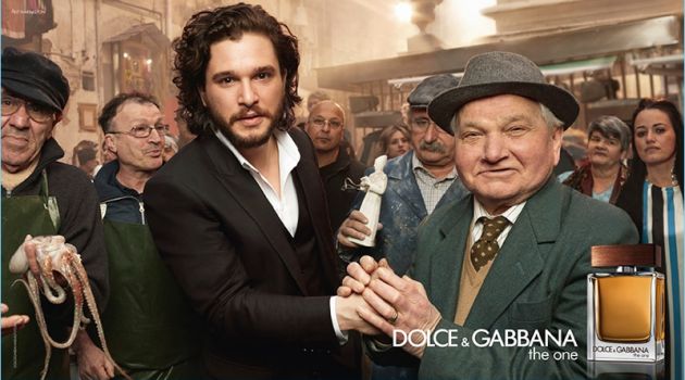 Kit Harington Embraces Italian Culture for Dolce & Gabbana The One Fragrance Campaign Kit Harington stars in Dolce & Gabbana's new fragrance campaign for The One.