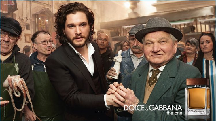 Kit Harington stars in Dolce & Gabbana's new fragrance campaign for The One.