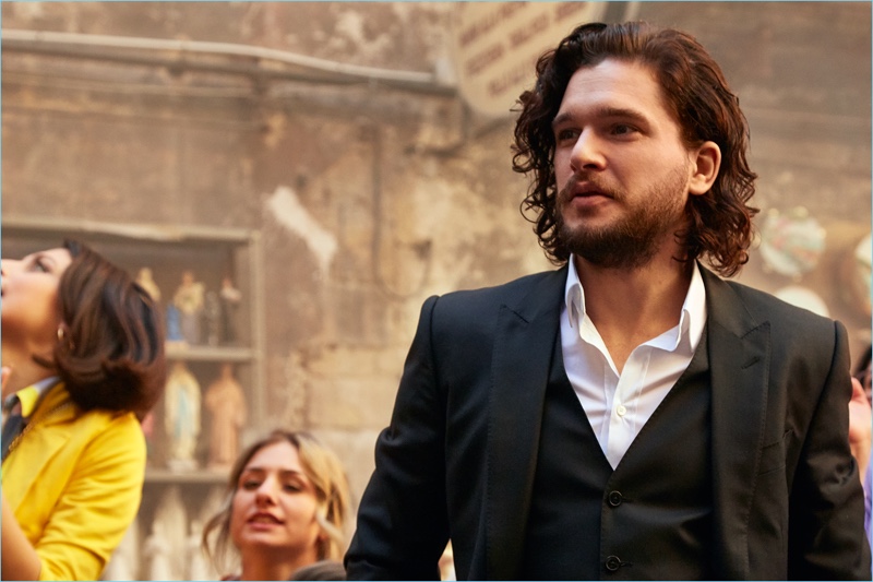 Game of Thrones star Kit Harington connects with Dolce & Gabbana for its The One fragrance campaign.