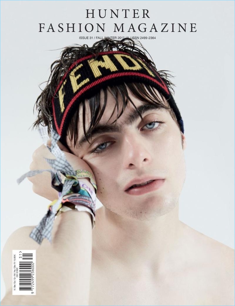 Lennon Gallagher 2017 Hunter Cover Photo Shoot 001