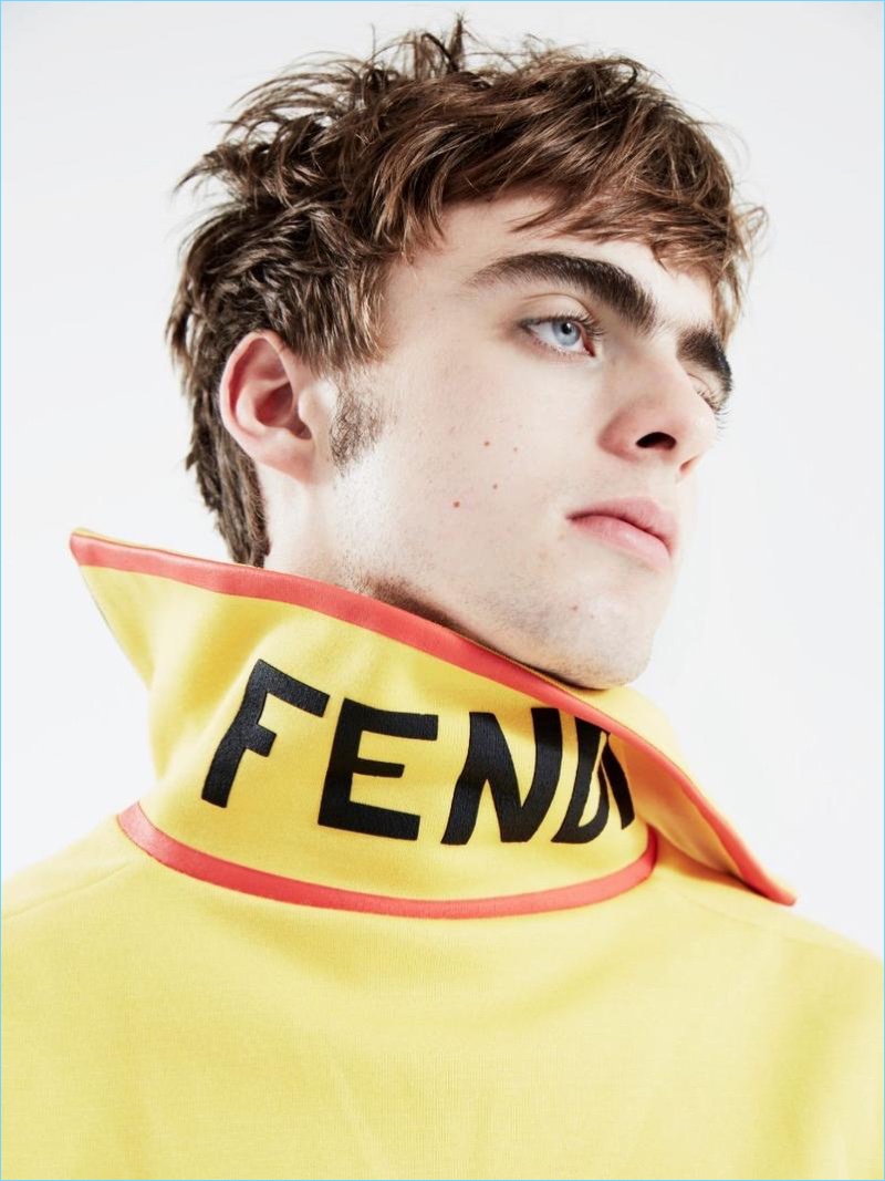 Lennon Gallagher 2017 Hunter Cover Photo Shoot 003