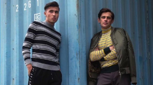 Werner Schreyer + Son Marlon Cover Wiener Magazine Werner Schreyer + Son Marlon Cover Wiener Magazine