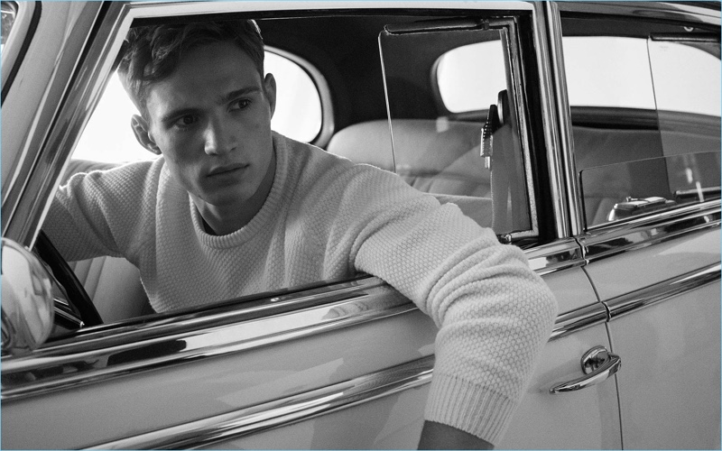Iconic Drive: Massimo Dutti Enlists Julian Schneyder for Fall ’17 Style Edit