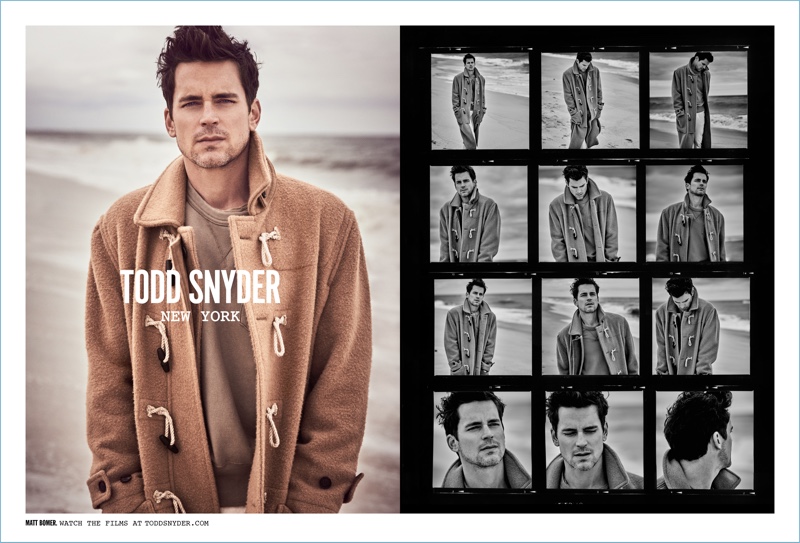 Matt Bomer stars in Todd Snyder's fall-winter 2017 campaign.