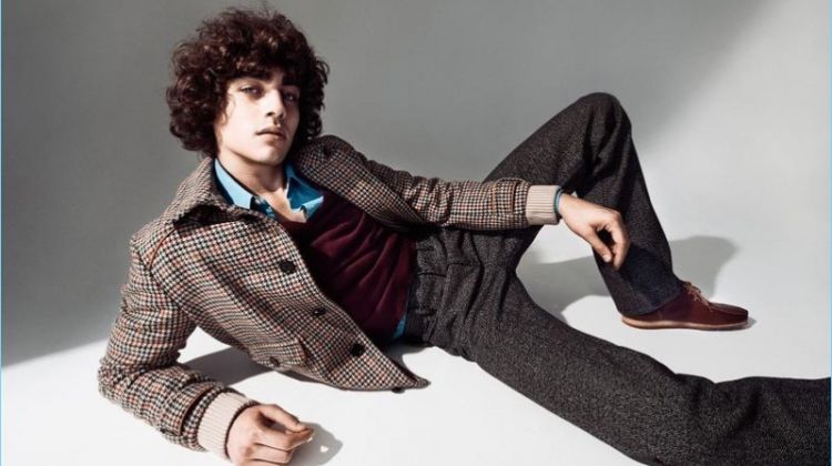 Francisco Perez Models 70s-Inspired Styles for WSJ