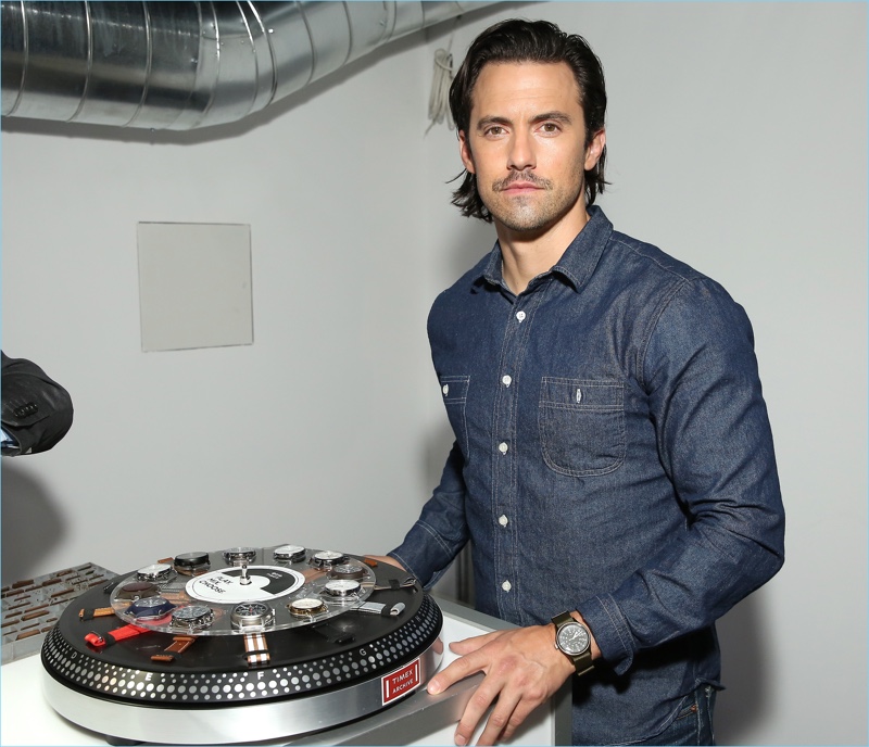 Actor Milo Ventimiglia takes a look at Timex's new collection for fall.
