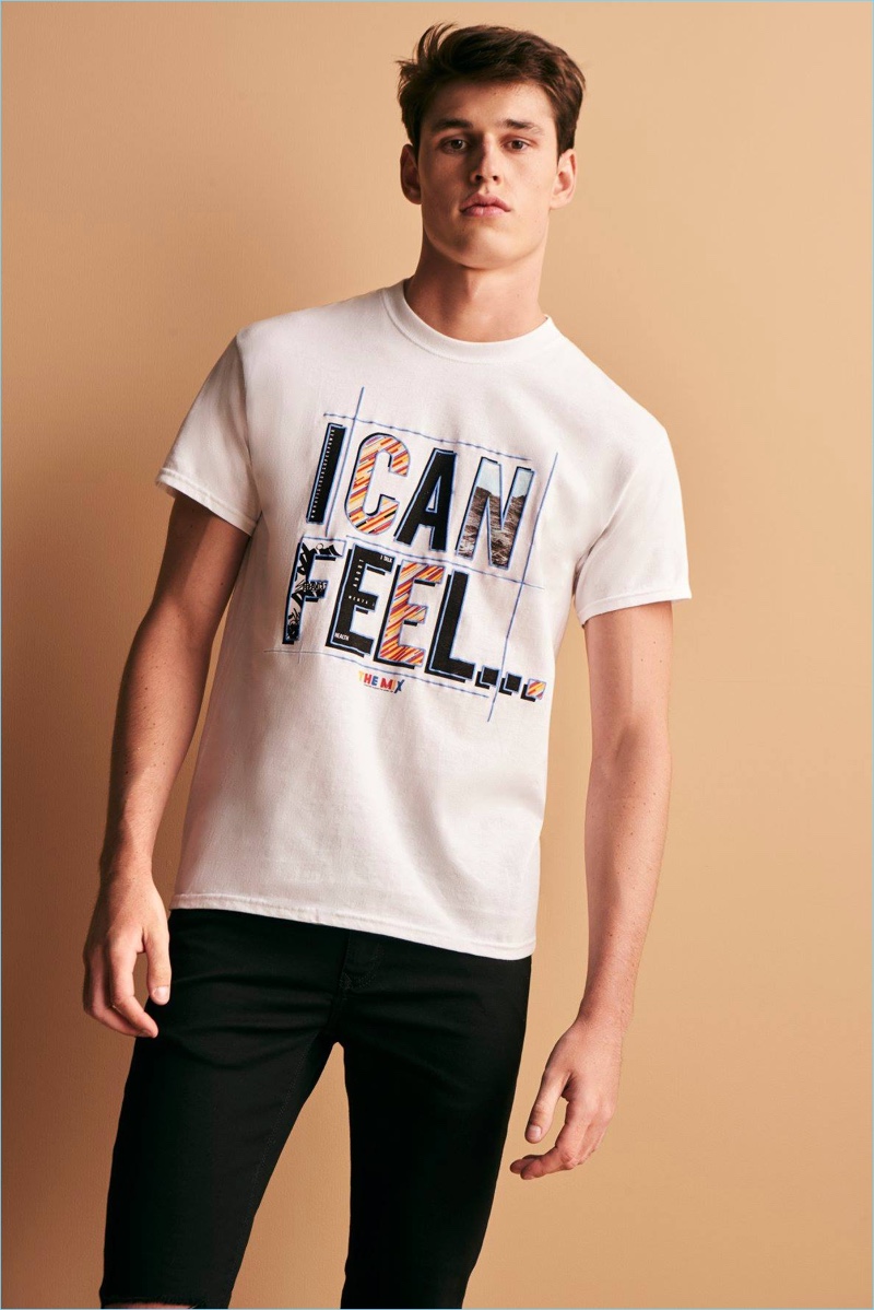 River Island x The Mix "I Can Feel" Charity T-Shirt