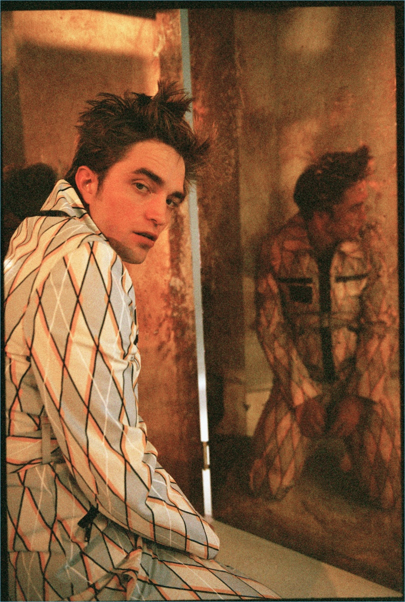 Sandy Kim photographs Robert Pattinson for the pages of Wonderland.