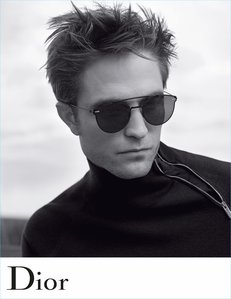 Actor Robert Pattinson fronts Dior Homme's spring-summer 2018 eyewear campaign.