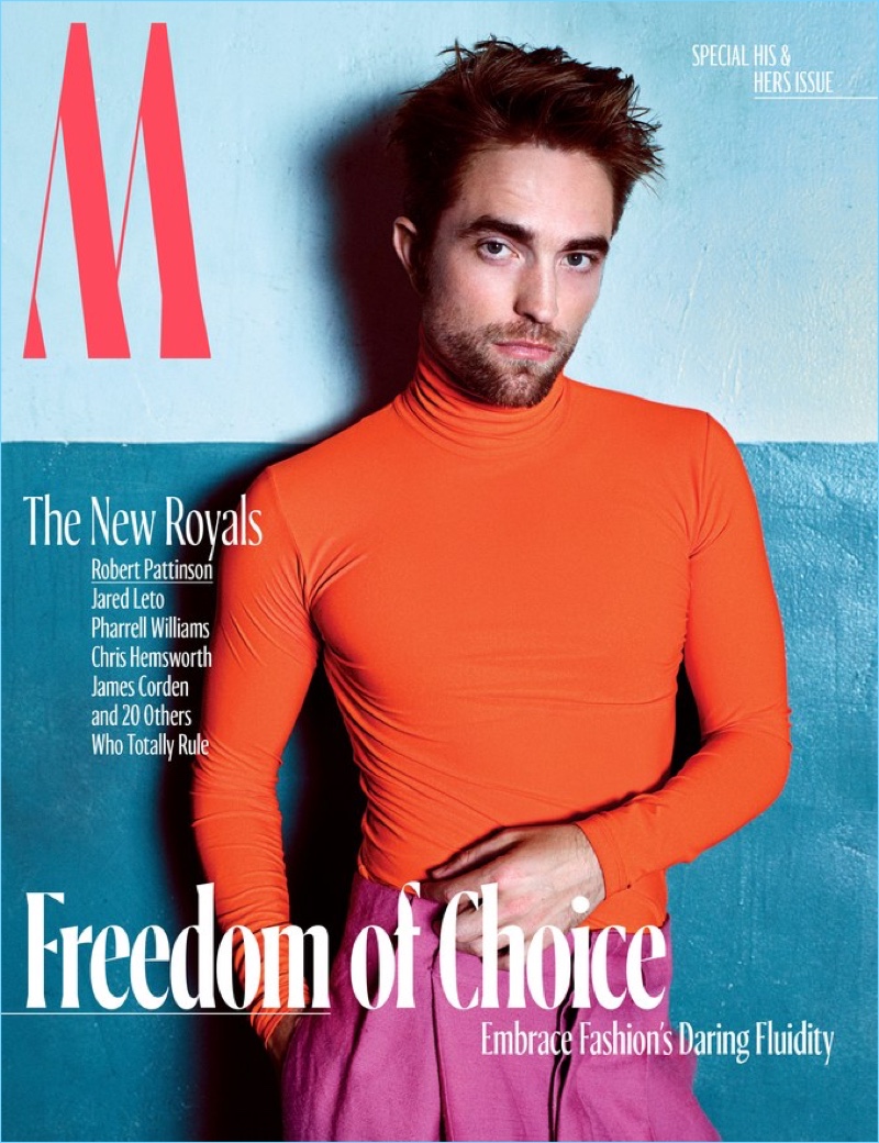 Robert Pattinson covers the October 2017 issue of W magazine.