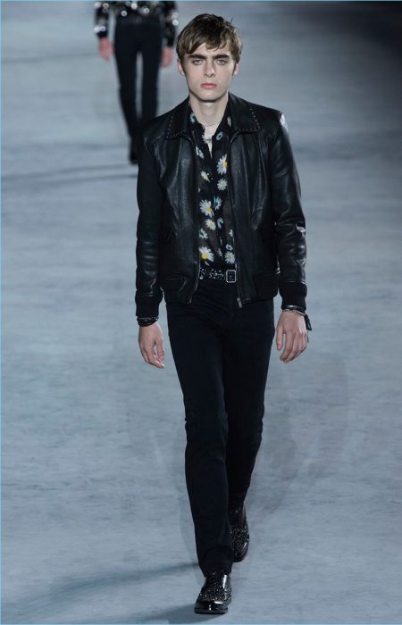 Saint Laurent Spring Summer 2018 Mens Runway Collection 003