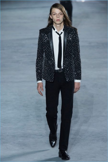 Saint Laurent Spring Summer 2018 Mens Runway Collection 006