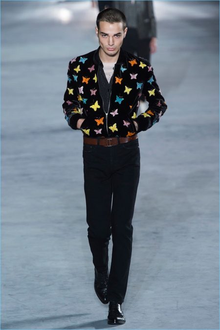 Saint Laurent Spring Summer 2018 Mens Runway Collection 008