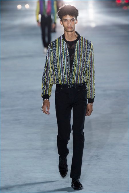 Saint Laurent Spring Summer 2018 Mens Runway Collection 010