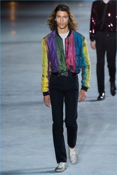 Saint Laurent Spring Summer 2018 Mens Runway Collection 011