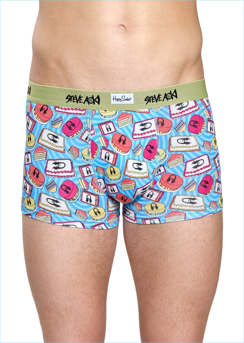 Steve Aoki Happy Socks Cake Underwear