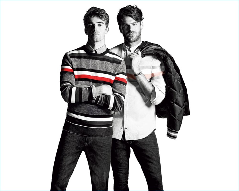 Tommy Hilfiger enlists The Chainsmokers as the stars of its fall-winter 2017 campaign.