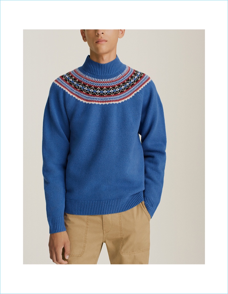 JWA Fair Isle Crew Sweater