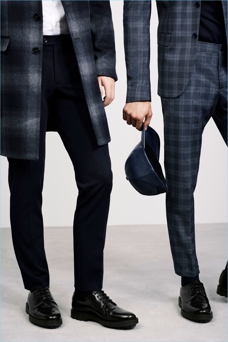 Sartorial checks are front and center for Zara Man's new style editorial.