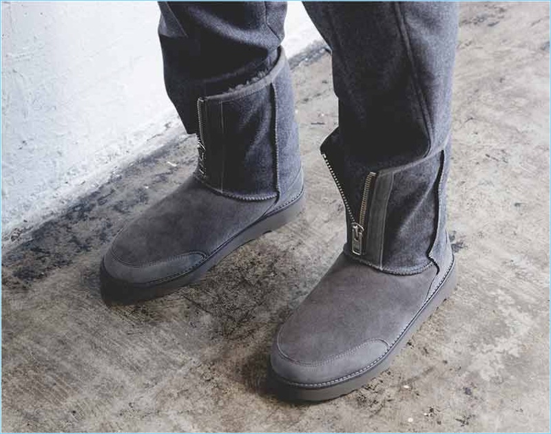 Update your winter style with 3.1 Phillip Lim's UGG PL Classic Short Zip boots $300 in flannel grey.