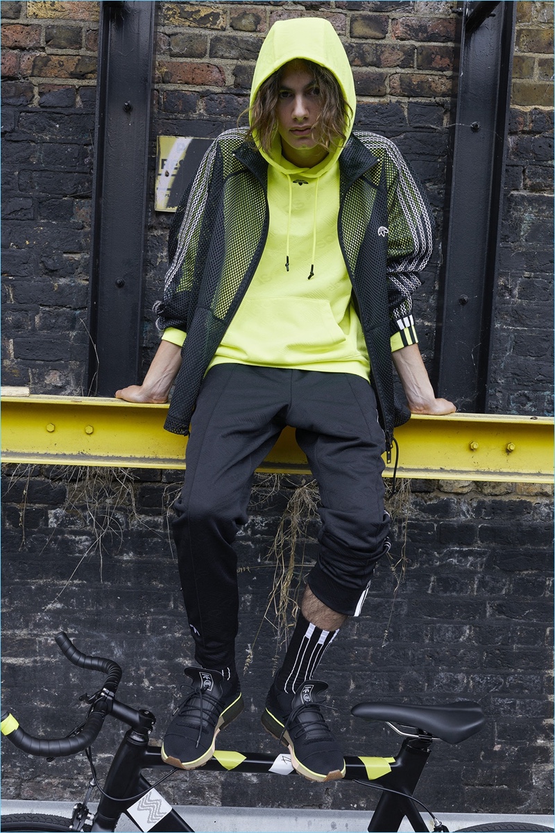 alexander wang adidas track jacket