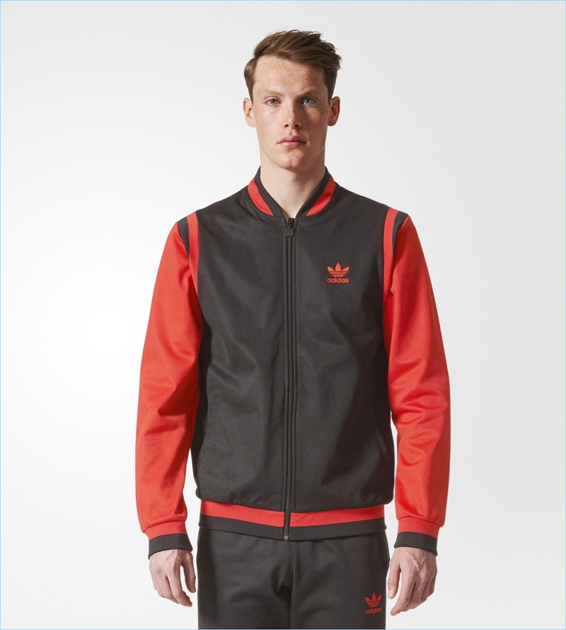 adidas originals graphic heavy jacket