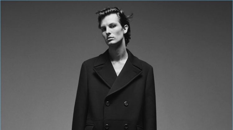 Ákos Sógor Models Sharp Fashions for D la Repubblica