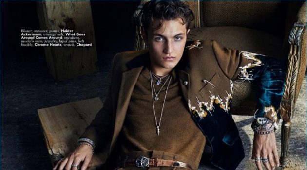 Anwar Hadid Covers Vogue Man Arabia Launch Anwar Hadid stars in an editorial for Vogue Man Arabia.